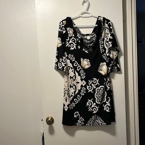 Beautiful scoop neck dress